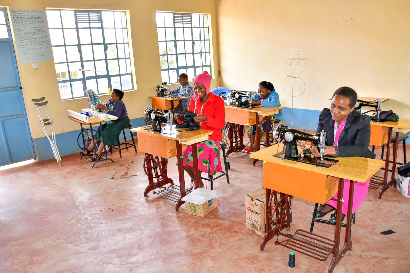 Practical skills session at a CTTI workshop